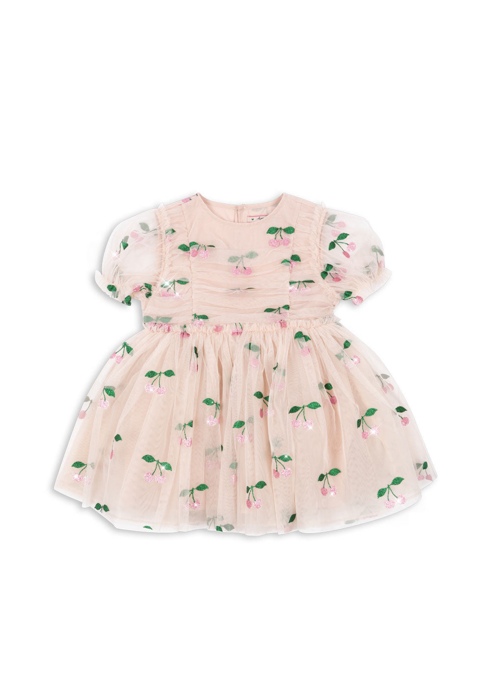 TULLIE DRESS - ma grande cerise pink glitter – Konges Sløjd®