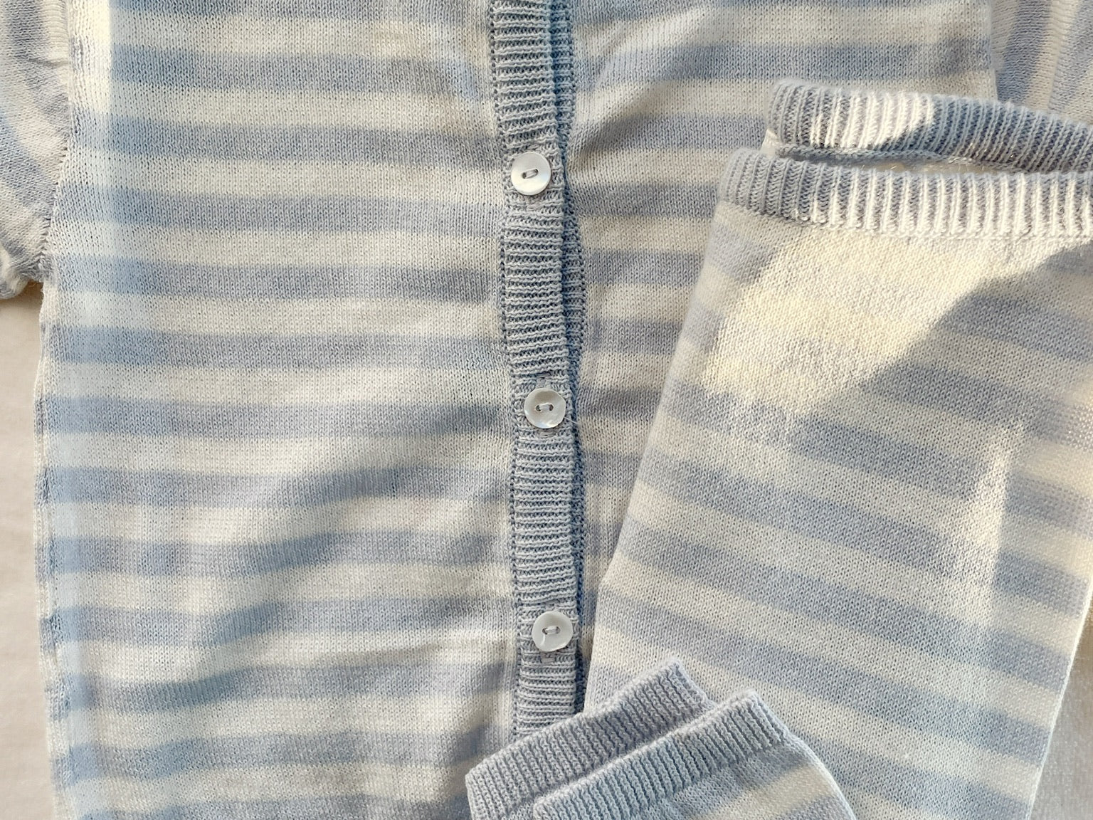 Konges Sløjd A/S KNITTED PANTS gray dawn