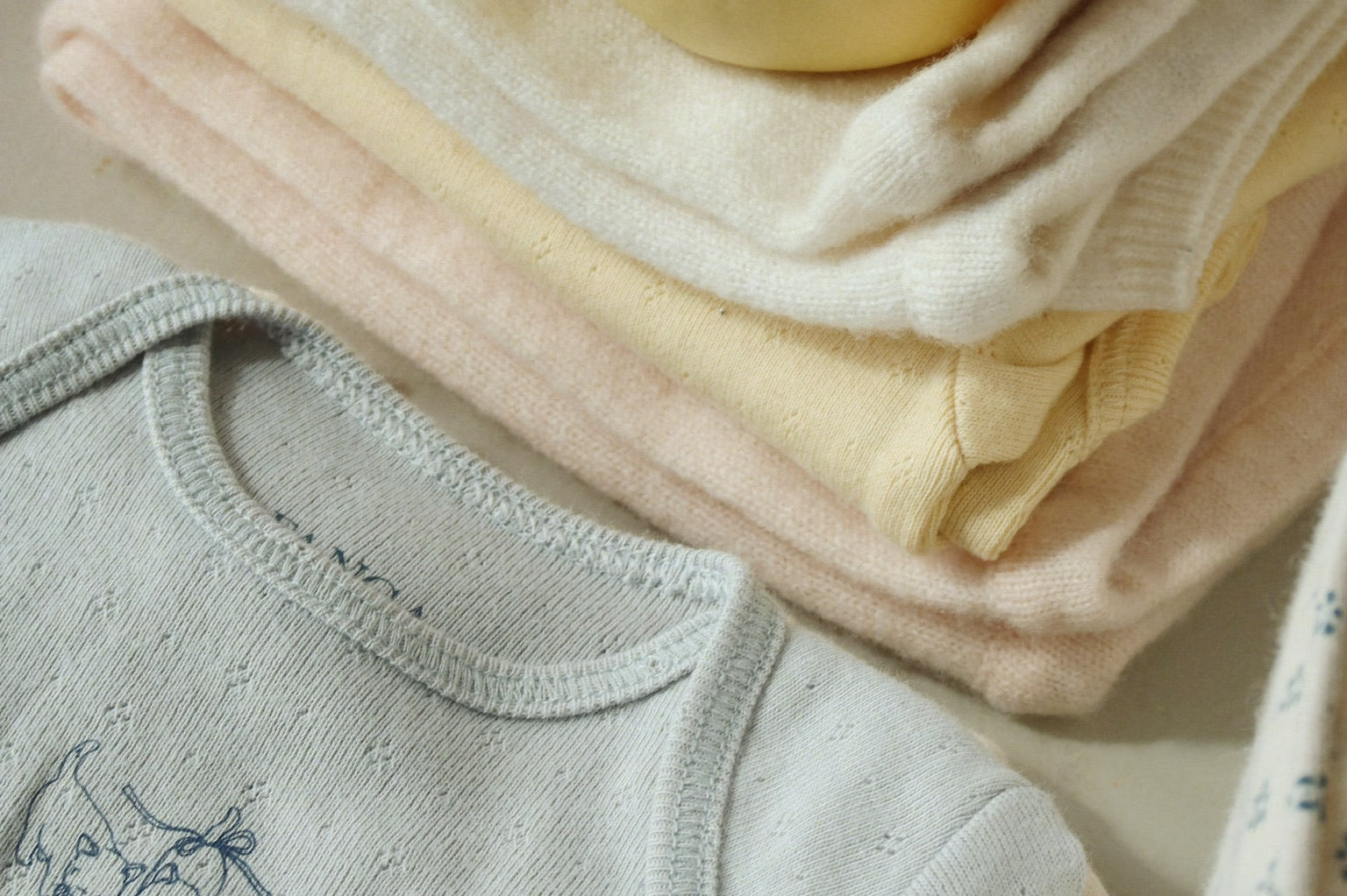 Konges Sløjd A/S BODYSTOCKINGS buttercream/pearl blue