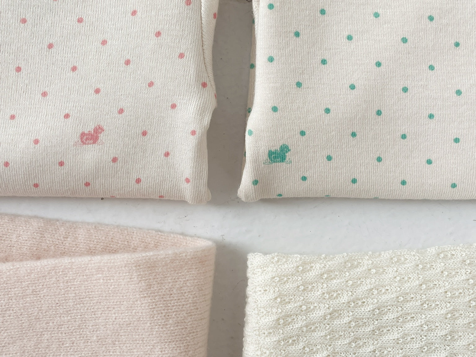 Konges Sløjd A/S KNITTED PANTS antique white