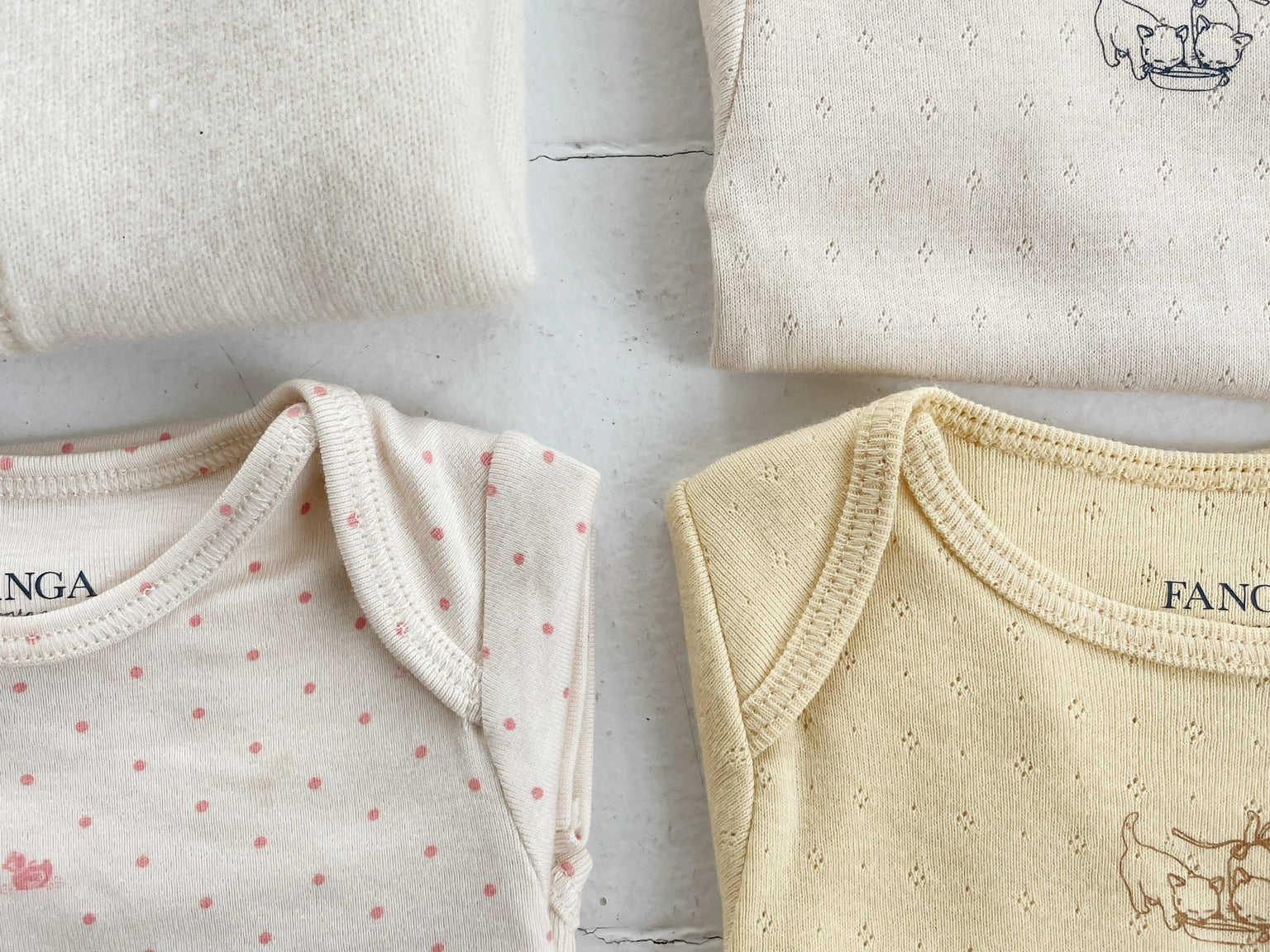 Konges Sløjd A/S BODYSTOCKINGS banana crepe/creole pink