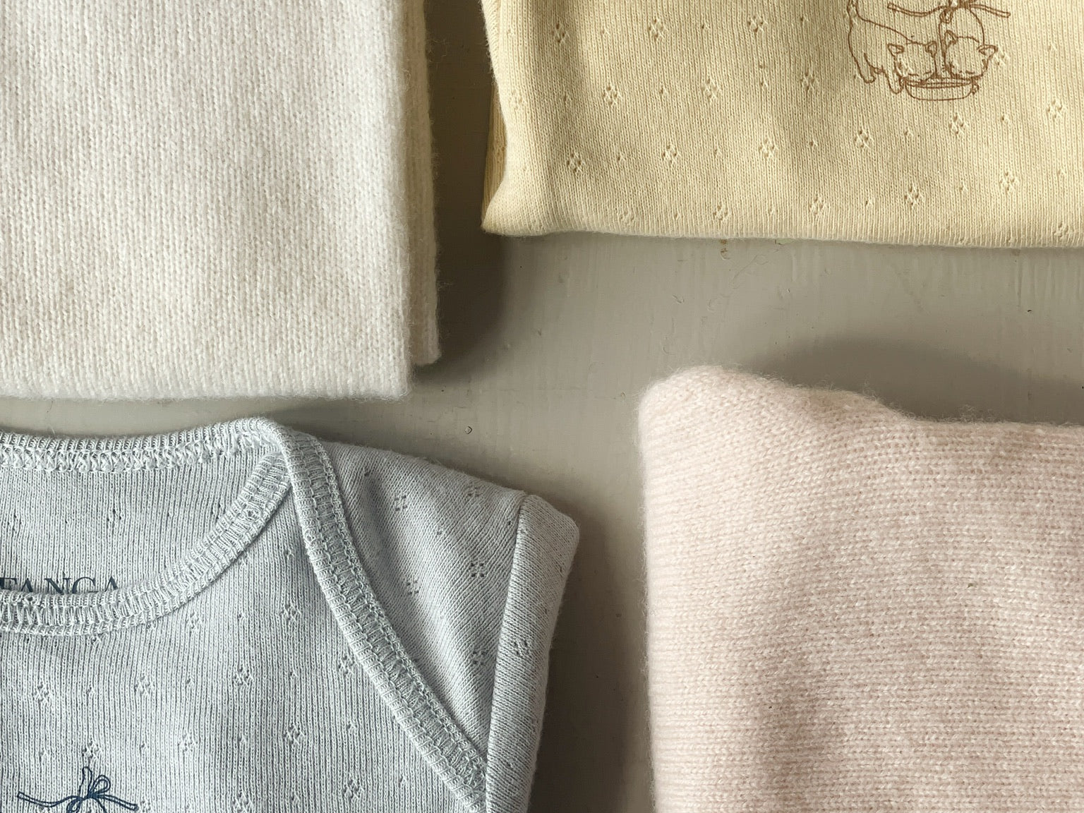 Konges Sløjd A/S BODYSTOCKINGS buttercream/pearl blue