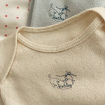 Konges Sløjd A/S BODYSTOCKINGS buttercream/pearl blue