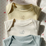 Konges Sløjd A/S BODYSTOCKINGS buttercream/pearl blue