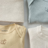 Konges Sløjd A/S BODYSTOCKINGS buttercream/pearl blue