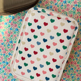 Konges Sløjd A/S PENCIL CASE coeur colorè frappe