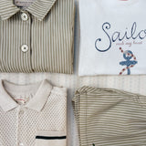 Konges Sløjd A/S WOVEN SHORTS & BLOOMERS tea stripe