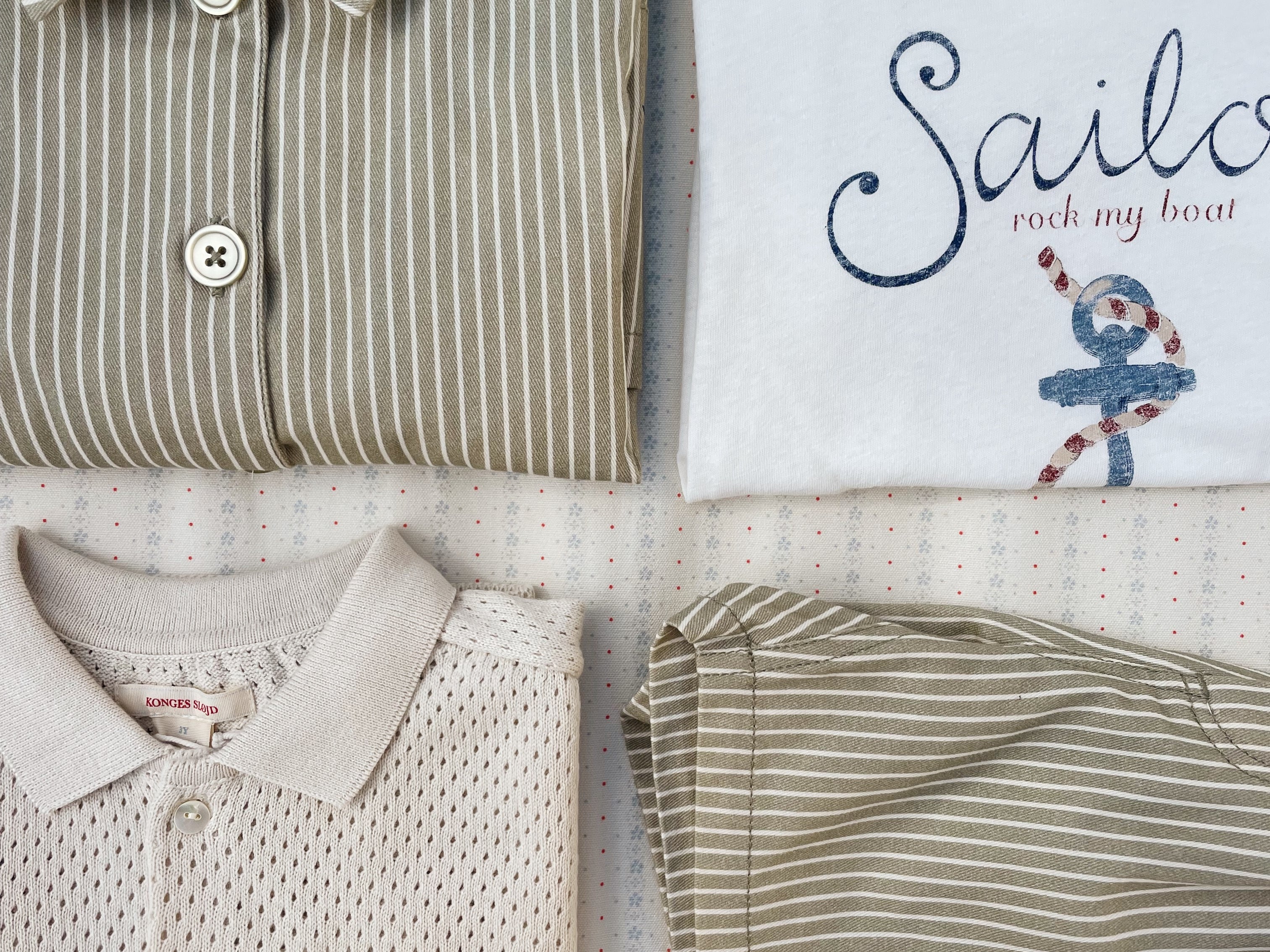 Konges Sløjd A/S WOVEN SHORTS & BLOOMERS tea stripe