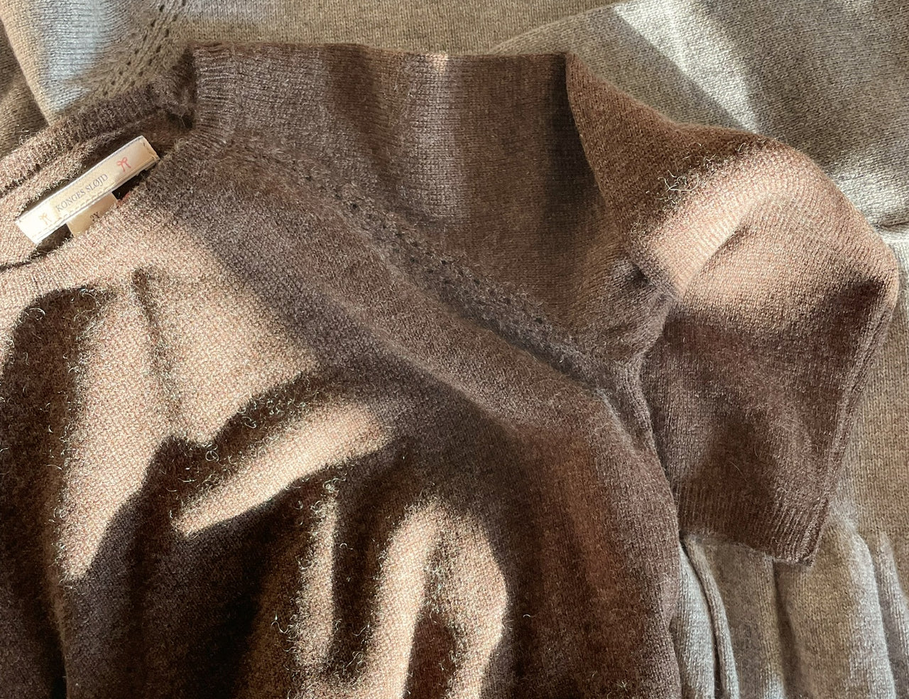 Konges Sløjd A/S KNITTED BLOUSES & VESTS grey melange