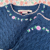 Konges Sløjd A/S KNITTED BLOUSES & VESTS ensign blue