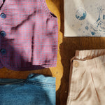 Konges Sløjd A/S WOVEN PANTS oxford tan