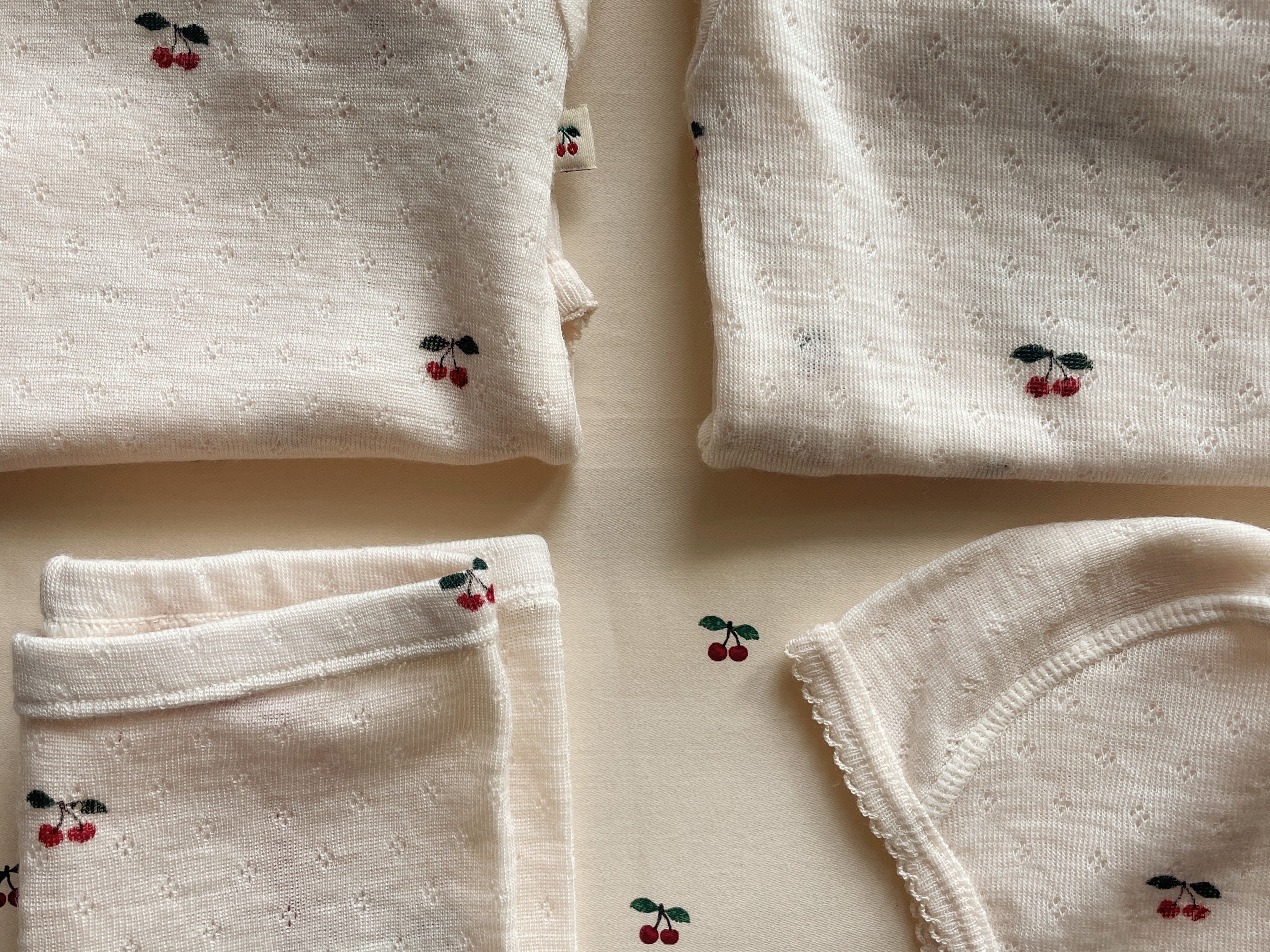 Konges Sløjd A/S JERSEY PANTS cherry