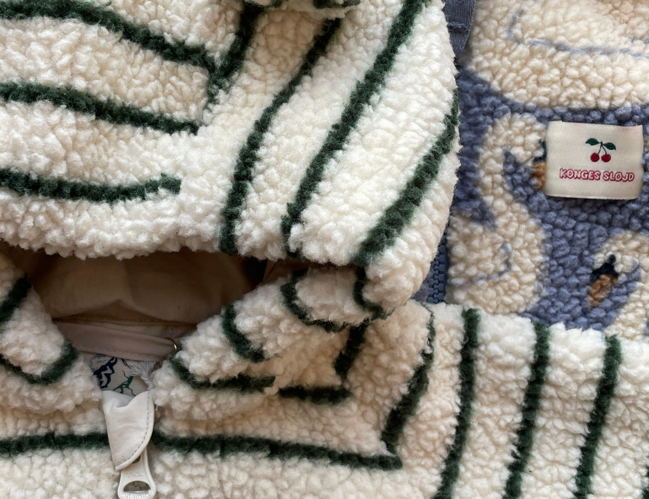 Konges Sløjd A/S TEDDY & FLEECE erba stripe