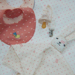 Konges Sløjd A/S BIBS coeur lantana/teddy coeur