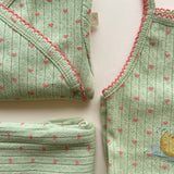 Konges Sløjd A/S JERSEY PANTS coeur lint