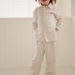 Konges Sløjd A/S WOVEN PANTS nature