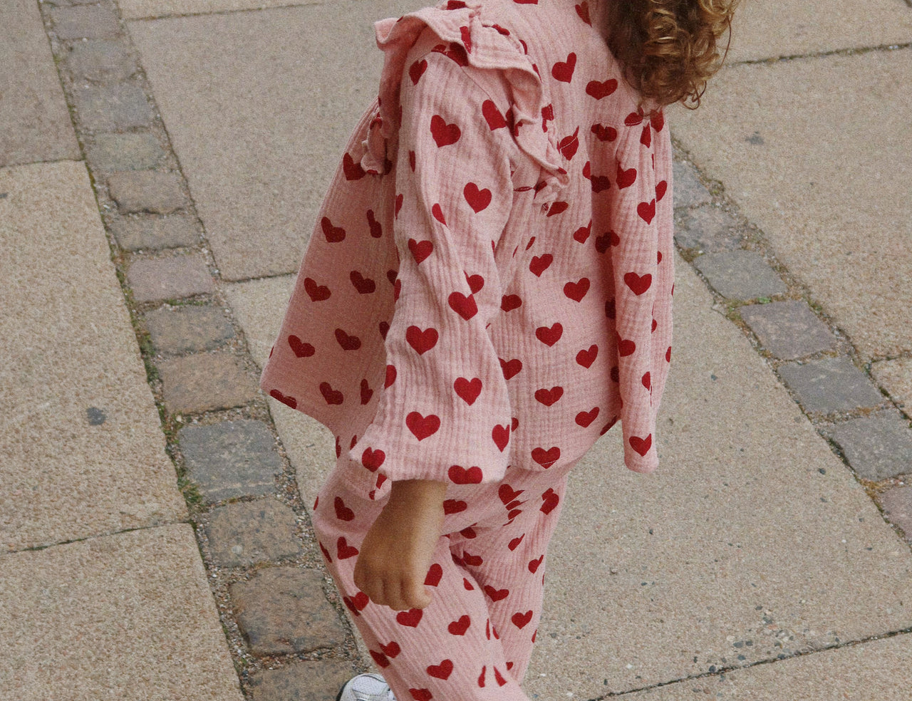 Konges Sløjd A/S WOVEN PANTS amour mellow