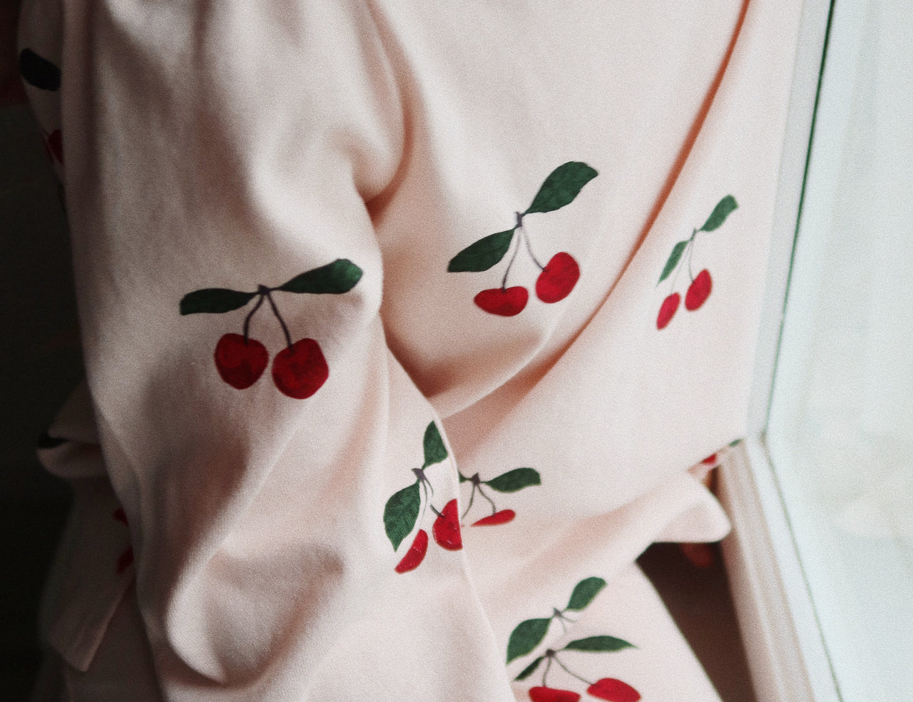 Konges Sløjd A/S JERSEY PANTS ma grande cerise peony