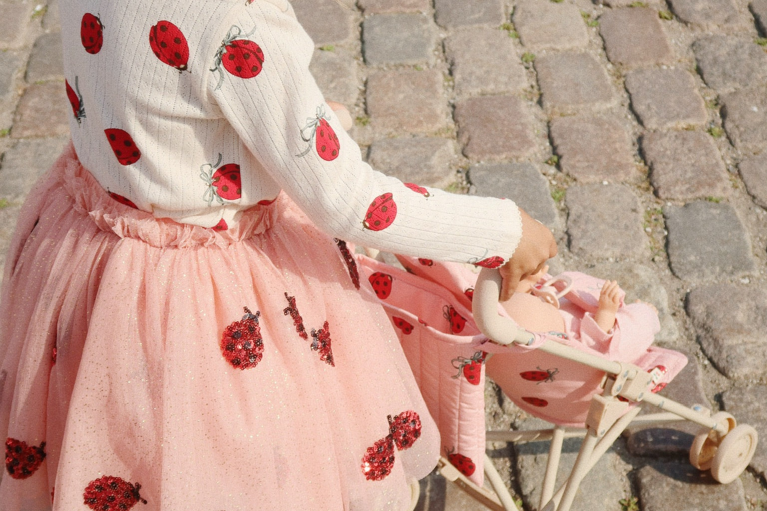 Konges Sløjd A/S JERSEY BLOUSES ladybug