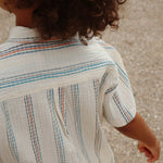 Konges Sløjd A/S WOVEN SHORT SLEEVE SHIRTS antique white