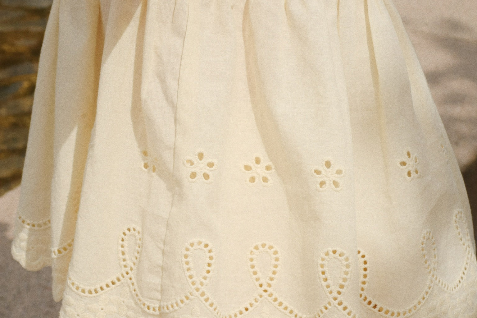 Konges Sløjd A/S WOVEN SKIRTS cloud cream