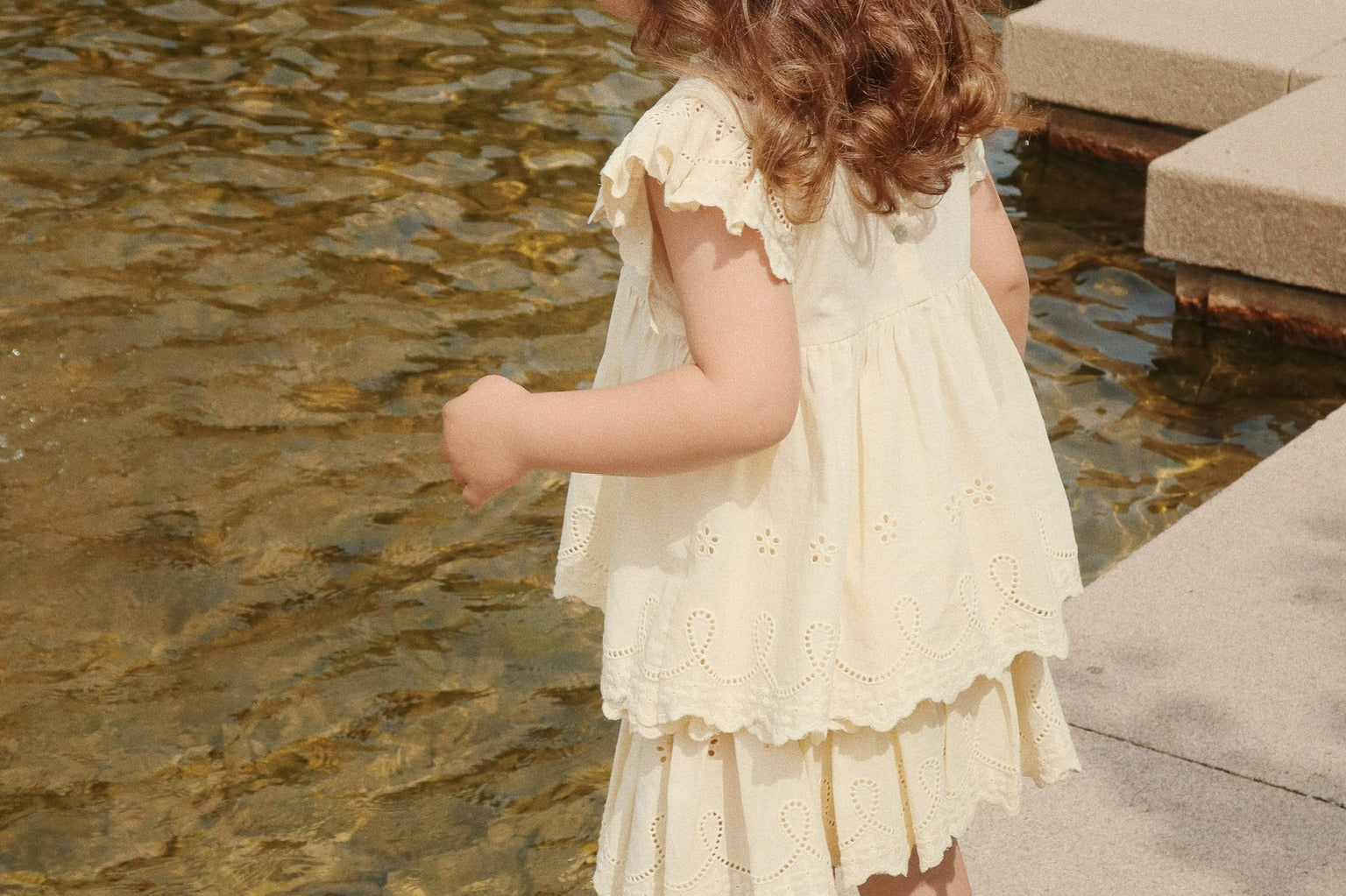 Konges Sløjd A/S WOVEN SKIRTS cloud cream