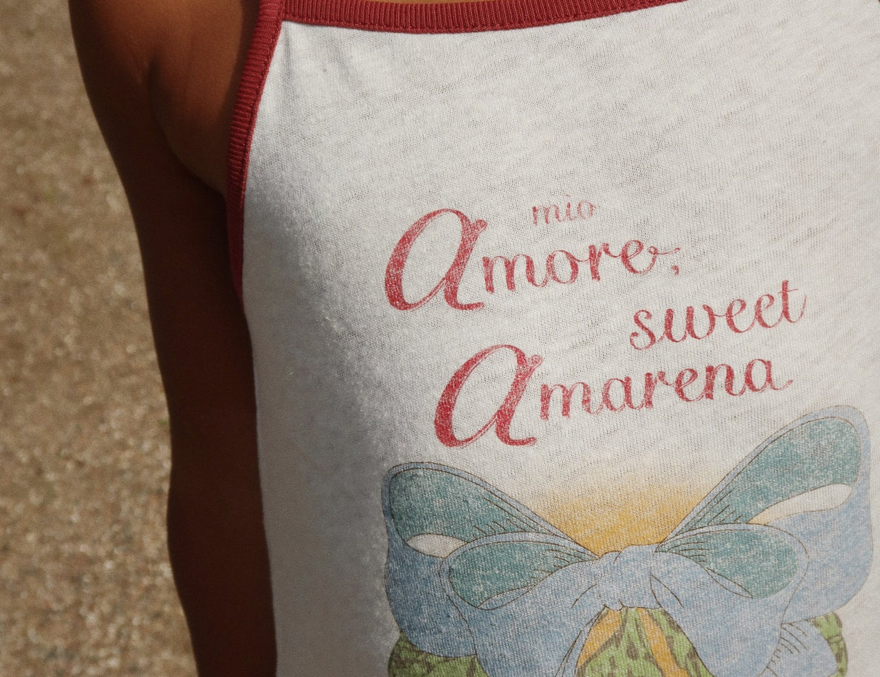 Konges Sløjd A/S JERSEY DRESSES off white/amarena