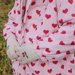 Konges Sløjd A/S GLOVES cherry/stripe