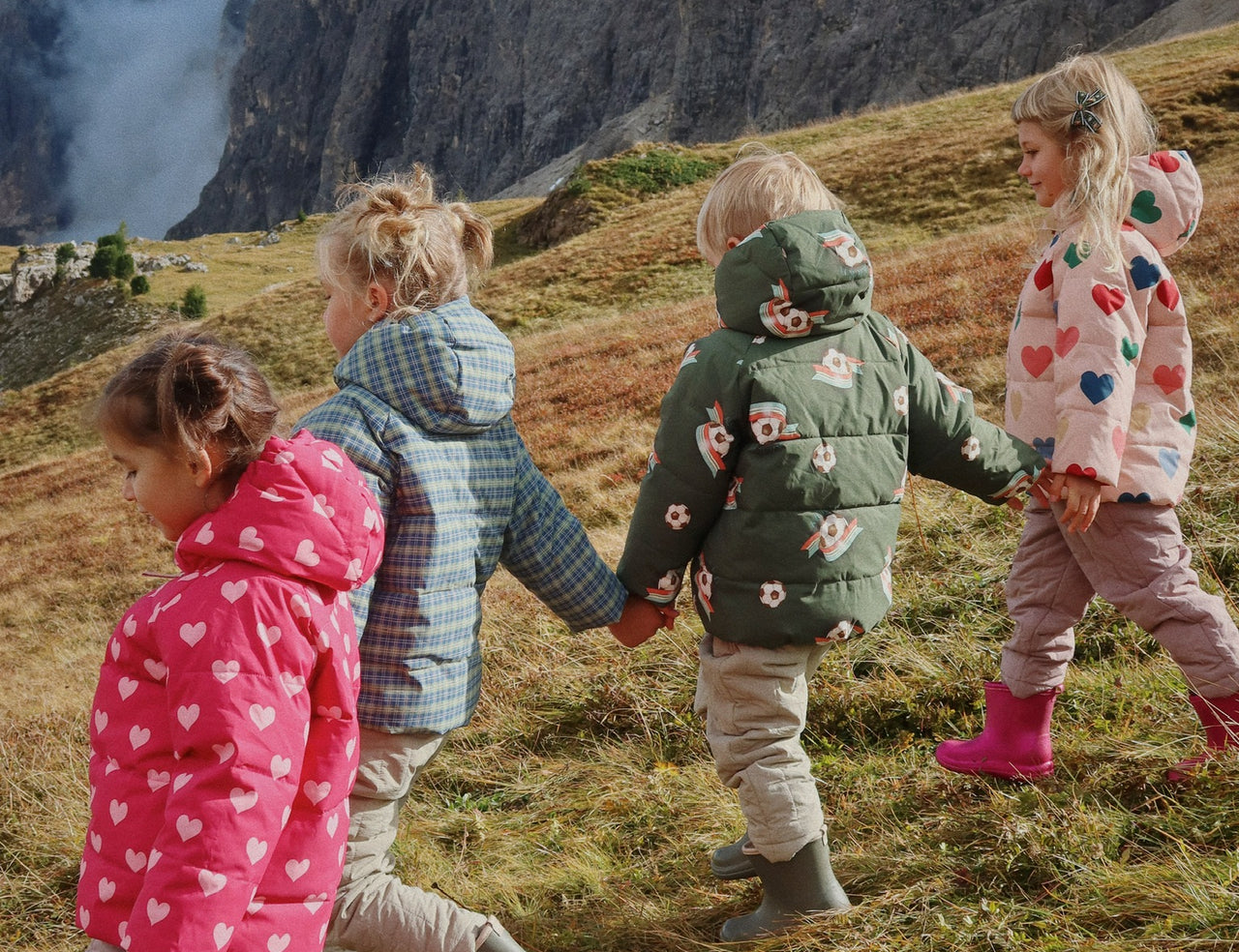 Konges Sløjd A/S WINTER JACKETS coeur rose coloré