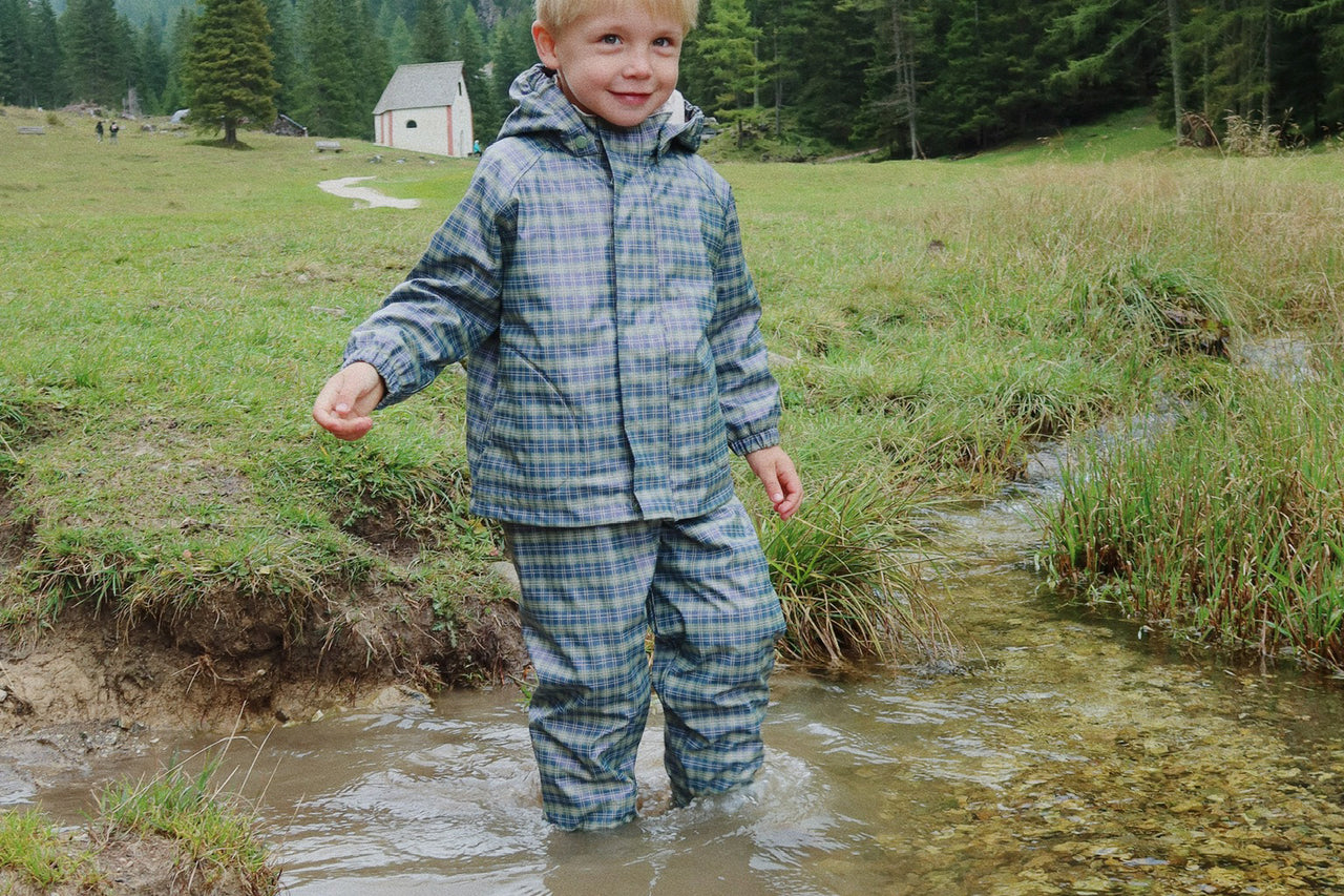 Konges Sløjd A/S RAINWEAR laurel blue check