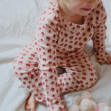 Konges Sløjd A/S JERSEY PANTS ruby rose