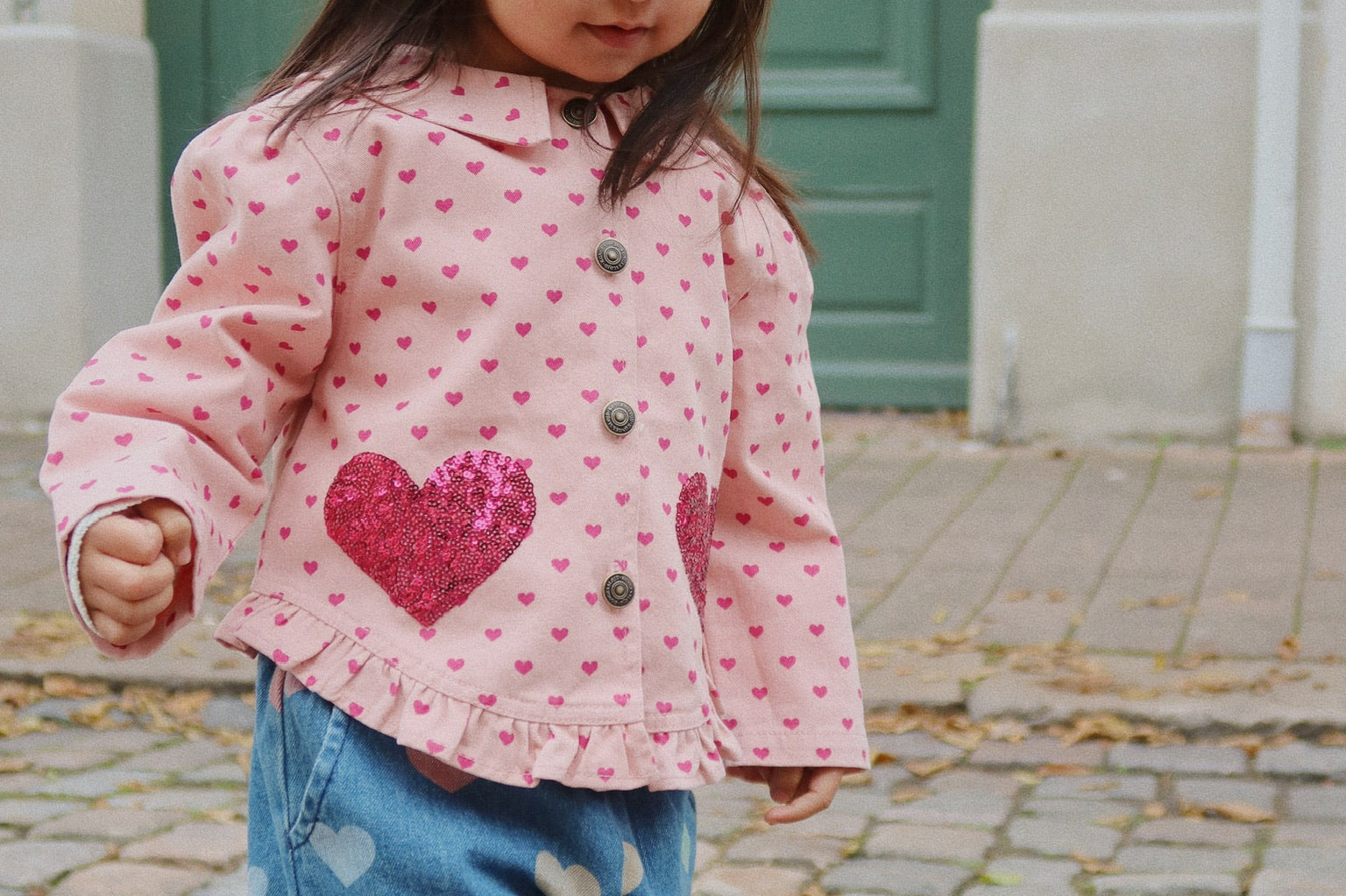 Konges Sløjd A/S WOVEN PANTS bon coeur coloré
