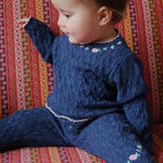 Konges Sløjd A/S KNITTED BLOUSES & VESTS ensign blue