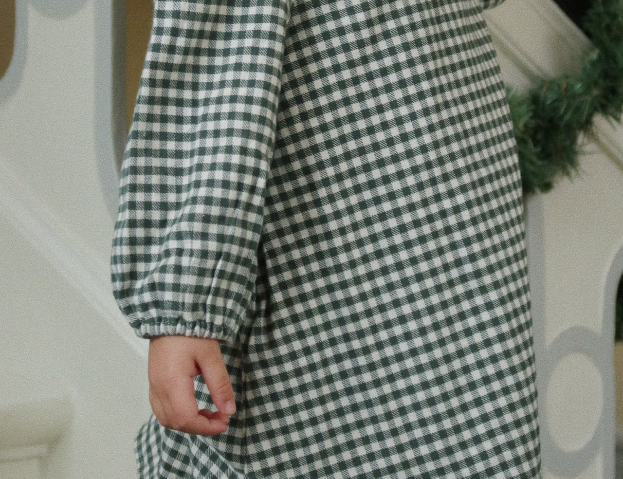Konges Sløjd A/S WOVEN DRESSES green check