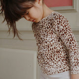 Konges Sløjd A/S JERSEY PANTS white glitter