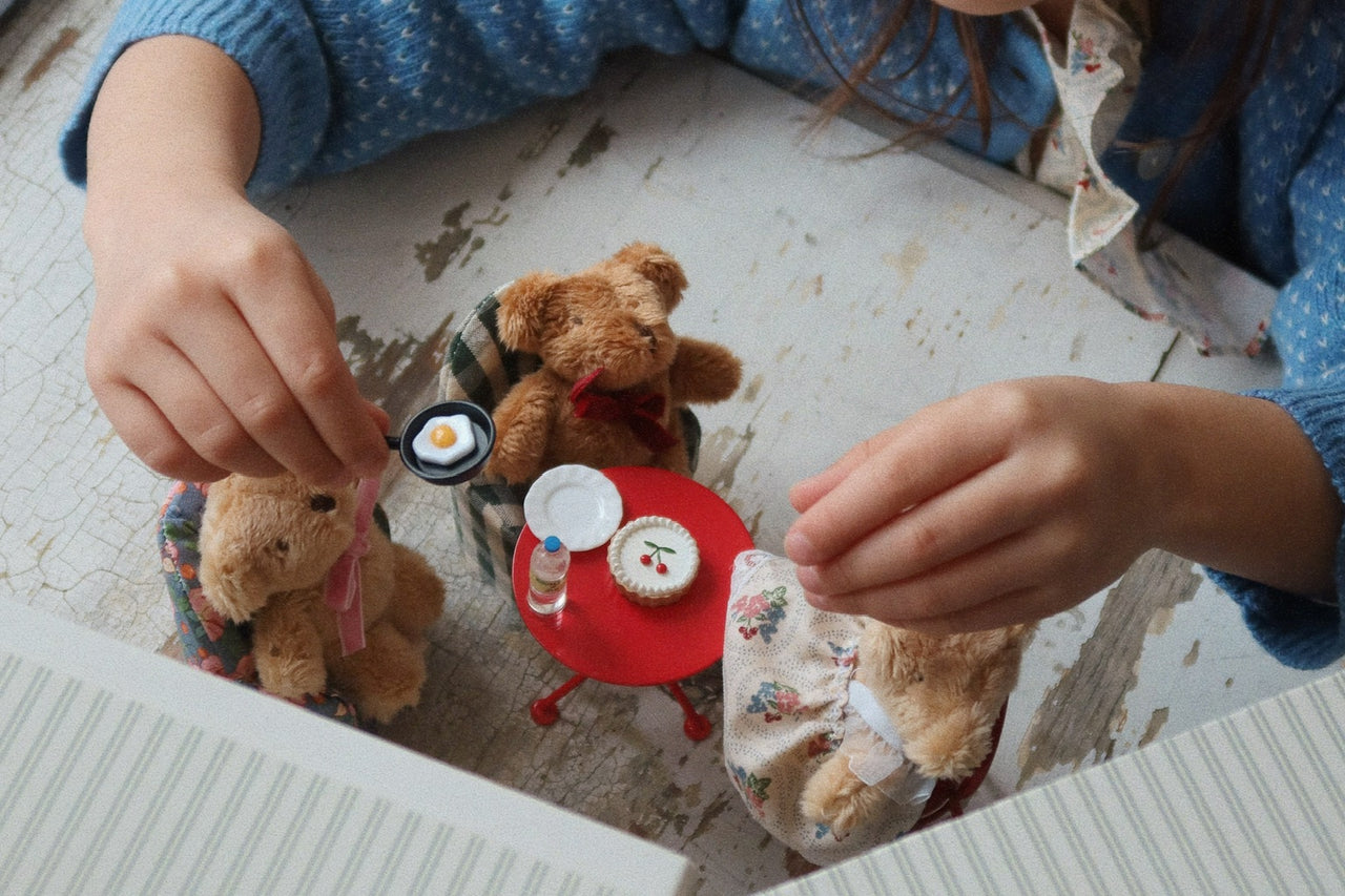 Konges Sløjd A/S TEDDY BEARS green check