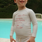 Konges Sløjd A/S UV SWIMBLOUSES stripe bluie