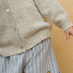 Konges Sløjd A/S KNITTED CARDIGANS off white melange