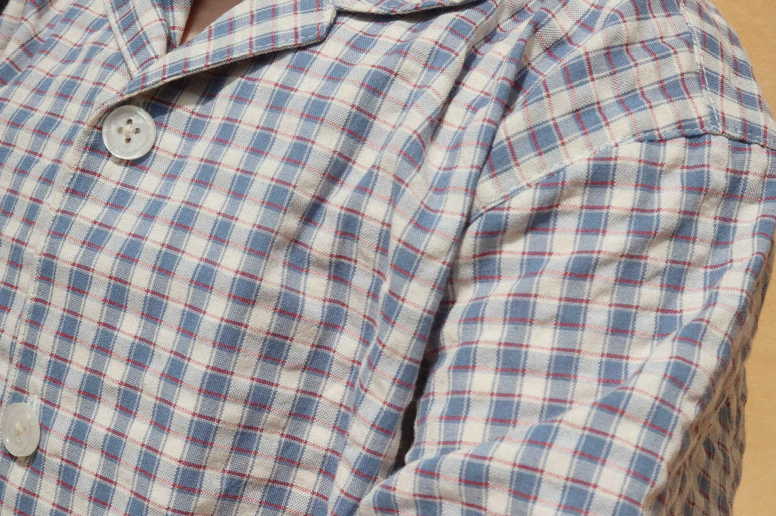 Konges Sløjd A/S WOVEN SHORT SLEEVE SHIRTS trio bleu stripe