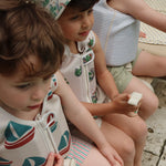 Konges Sløjd A/S FLOAT VEST & BELTS stripe bluie