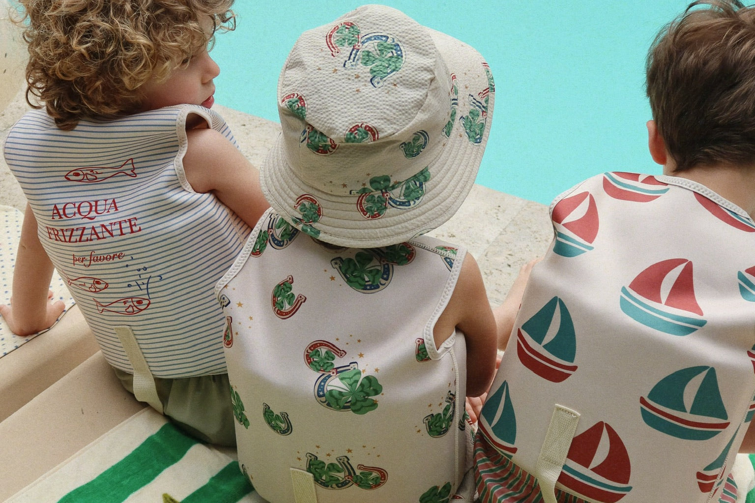 Konges Sløjd A/S FLOAT VEST & BELTS wish me luck