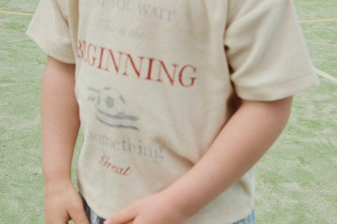 Konges Sløjd A/S JERSEY T-SHIRTS antique white