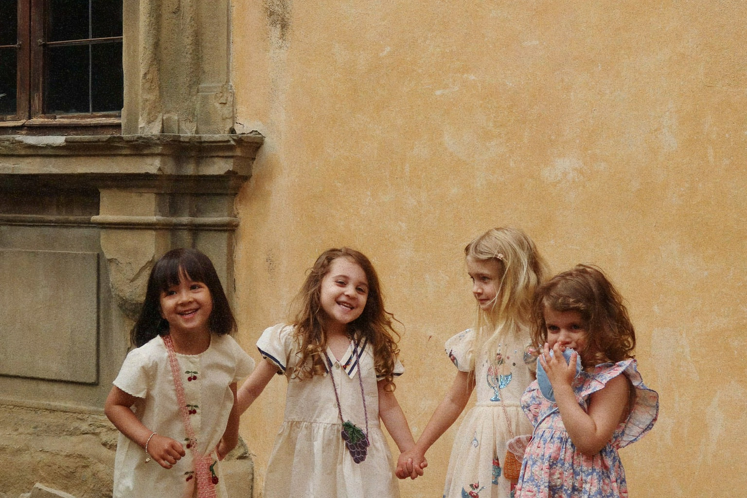 Konges Sløjd A/S WOVEN DRESSES cloud cream