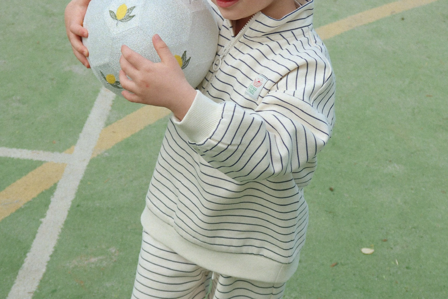 Konges Sløjd A/S JERSEY SHORTS & BLOOMERS flintstone stripe