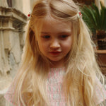 Konges Sløjd A/S WOVEN DRESSES blush stripe