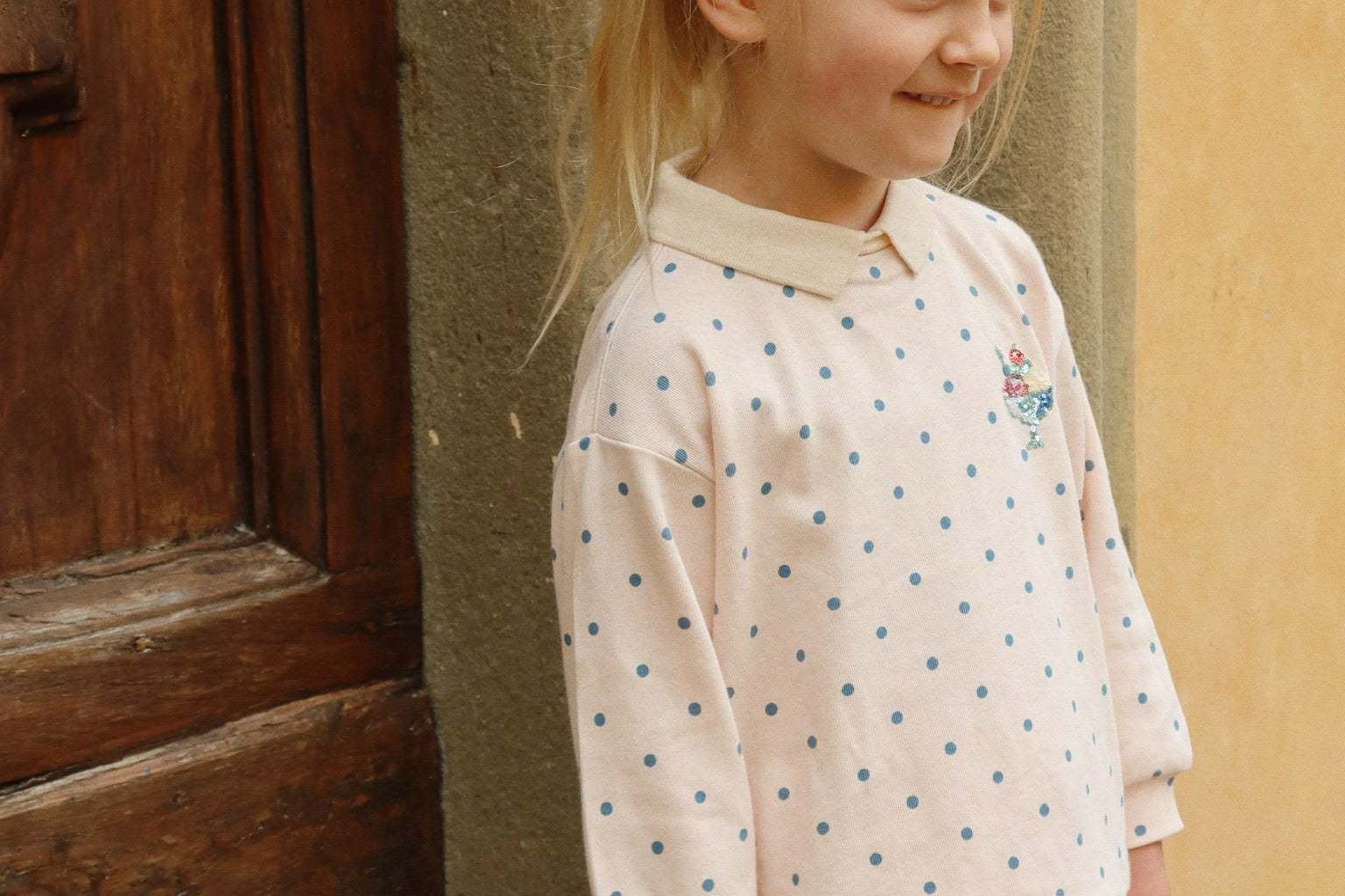 Konges Sløjd A/S JERSEY BLOUSES rosewater dot