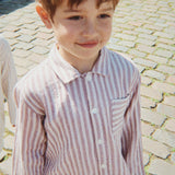 Konges Sløjd A/S WOVEN SHIRTS red stripe