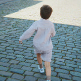 Konges Sløjd A/S WOVEN SHORTS & BLOOMERS red stripe