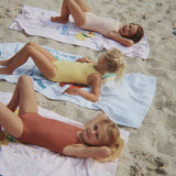 Konges Sløjd A/S SWIMSUITS pampas/mahogany