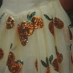 Konges Sløjd A/S WOVEN DRESSES arancia sequin